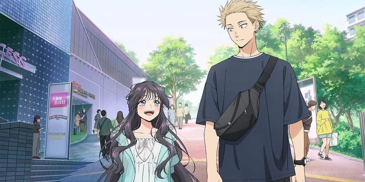 Rintaro وKaoruko من أنمي The Fragrant Flower Blooms with Dignity – أنمي رومانسي جديد من إنتاج CloverWorks لصيف 2025 على نتفليكس.